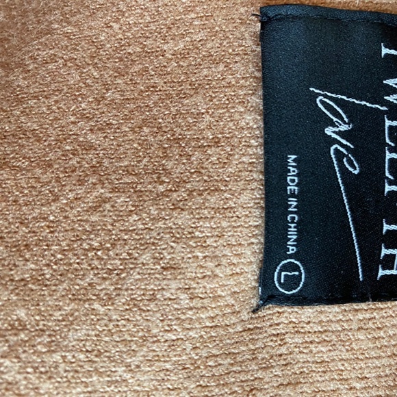 Women’s size L open cardigan with tie - Picture 7 of 8